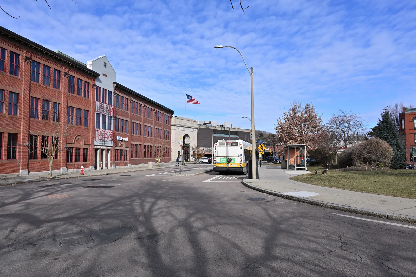 Watertown Square in Massachusetts